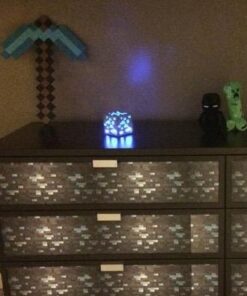 ThinkGeek Minecraft Light-Up Blue Stone Diamond Ore - Sure to Keep Pigmen Away 13 4143KQjRmcL