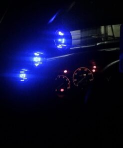 HOTSYSTEM Electronic Voltmeter Voltage Volt Gauge Meter Blue Digital LED 2inches 52mm for Car Vehicle Auto 21 4146 UvNKsL