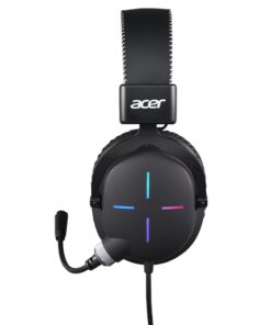 Acer Nitro Gaming Headset II: 50mm Drivers | Retractable Omni-Directional Noise-Canceling Microphone with On-Cable Controls | Over-Ear Design with RGB Lights Nitro Headset II 20 414G6bxShQL