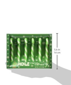 Fancy Pickle flavored Candy Canes, 3.8 OZ 14 414ISROiWVL