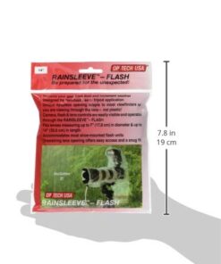 OP/TECH USA 9001142 Rainsleeve - Flash, 2-Pack (Clear), flash 14-inch 5 414Nk7MeDtL