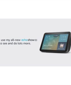 Echo Show 8 (2nd Gen, 2021 release) | HD smart display with Alexa and 13 MP camera | Charcoal Device Only 27 414impIdWlS