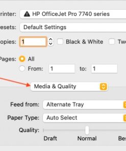 HP OfficeJet Pro 7740 Wide Format All-in-One Color Printer with Wireless Printing, Works with Alexa (G5J38A), White/Black 53 414k8j686IL