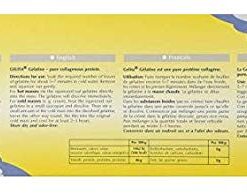 Gelita Gelatin Sheets – Silver Strength Leaf Sheets – For Cooking, Baking, Food – Case of 25 Boxes, Average 300-400 Sheet Count Per Box 9 414pbNzezHL