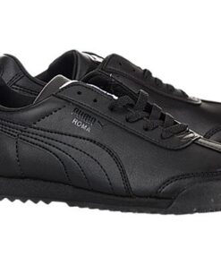 PUMA Unisex-Child Roma Basic Sneaker 1.5 Little Kid Black/Black 5 414yTH1GkLL