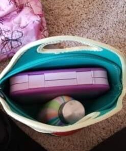 Artovida Artists Collective Insulated Neoprene Lunch Bag - Washable Soft Lunch Tote for Work and Picnic - Design By Budi Satria Kwan (Indonesia) – Ocean, Sea, Wave-Classic Budi Kwan The Wave 39 415a8HpmBOL