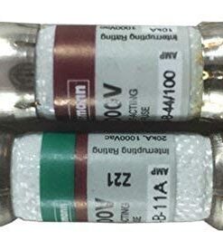 Combo pack: 1 piece DMM-11A (DMM11) and 1 piece DMM-44/100 (DMM 44 100) Digital multimeter replacement Fuse (Fluke) 5 415rU5EwR5L