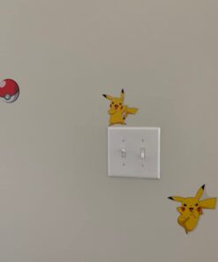 RoomMates RMK2536GM Pokemon Pikachu Peel and Stick Wall Decals , Yellow 26 415yZDINL
