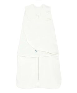 HALO 100% Cotton Sleepsack Swaddle, 3-Way Adjustable Wearable Blanket, TOG 1.5, Cream, Preemie Preemie (Pack of 1)