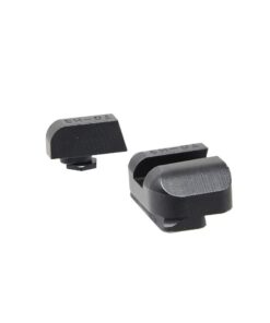 TRUGLO Tritium Handgun Sight | High-Visible Front & Rear Night Sights with Daylight White Dots & Low-Light Tritium Dots, Compatible with Glock Handguns Glock 20, 21, 25, 28, 29, 30 and more 22 416P3eQCCL