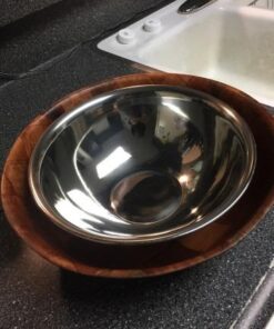 Vollrath Company Vollrath 3-Quart Economy Mixing Bowl, Stainless Steel, Silver 8 416WC2EdvuL