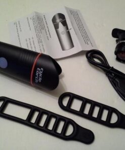 Bike Lights for Night Riding, USB Rechargeable Shark 300 Ultra Bright LED Bike Lights Front and Back Safety Tail Light Included, Bicycle Light Compatible with Mountain, Road, Kids & City Bicycles Black Combo 84 416cJIIGoLL