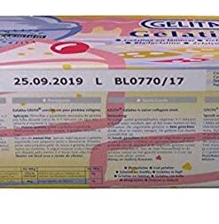 Gelita Gelatin Sheets – Silver Strength Leaf Sheets – For Cooking, Baking, Food – Case of 25 Boxes, Average 300-400 Sheet Count Per Box 7 416di 4xLhL