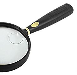 uxcell Clear 90mm Dia Lens Jewelry Loupe 5 X 10X Magnifier Glass Army Green - Fixed 3 416e9sjne0L