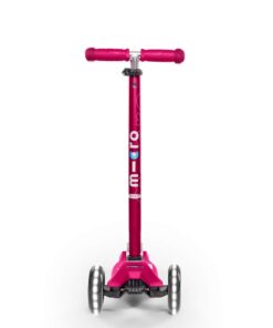 Alternative view of Micro Kickboard - Maxi Deluxe LED - Three Wheeled, Lean-to-Steer Swiss-Designed Micro Scooter for Kids with Motion-Activated Light-Up Wheels for Ages 5-12 Pink