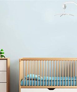 AGPtek Baby Crib Mobile Bed Bell Holder Music Box Holder Arm Bracket Baby Bed Stent Set (Nut Screw) ¨C 2 Sizes for Optional (34.6") 34.6" 26 417 ezguwQL