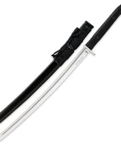 Honshu Boshin Wakizashi Sword - Style Options | Steel Guard & Pommel | Rugged TPR Handle for Easy Grip | Tactical Sword | 34" Overall Length