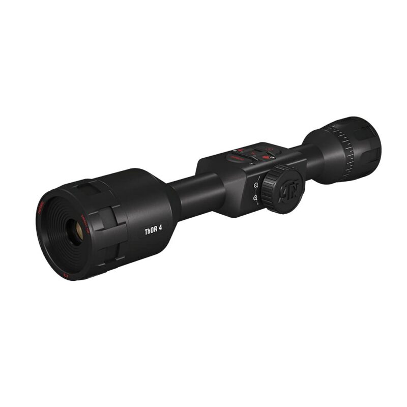 ATN Thor 4 Thermal Scope w/Video rec in HD, Smooth Zoom, Bluetooth and Wi-Fi (Streaming, Gallery & Controls) 640x480, 4-40x