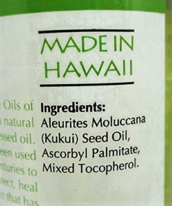 Oils of Aloha Hawaii Kukui Oil No Fragrance 4 Fluid Ounce 4 Fl Oz (Pack of 1) 12 417cOu0LWFL