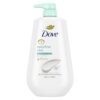 Dove Body Wash with Pump Sensitive Skin Hypoallergenic, Paraben-Free, Sulfate-Free, Cruelty-Free, Moisturizing Skin Cleanser Effectively Washes Away Bacteria While Nourishing Skin 30.6 oz Unscented 30.6 Fl Oz (Pack of 1) 32 417no1AFbL