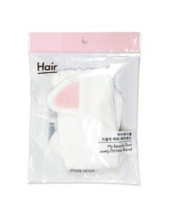 ETUDE My Beauty Tool Lovely Etti Hair Band | A Cute and Lovely Tool To Keep Away Your Hair | Hair Band for Cleansing & Sleeping 29 417smR SNFL