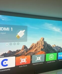 Dangbei Mars Pro 4K Projector, DLP Projector with Android 4GB+128G, 2x10W HiFi Speakers, Auto Focus, Keystone HDR10 Home Theater 45 417vIVwLxWL