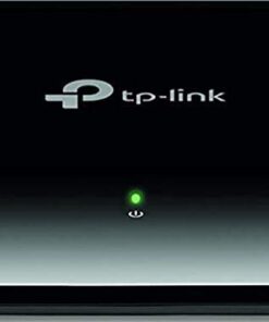 Alternative view of TP-Link 8 Port Gigabit Ethernet Network Switch | Plug and Play | Desktop or Wall-Mount | Plastic Case Ethernet Splitter | Fanless | Traffic Optimization | Unmanaged (TL-SG1008D),Black