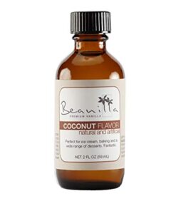 Natural Coconut Flavor - 2 fl oz Natural Coconut Flavor, (2 fl oz)