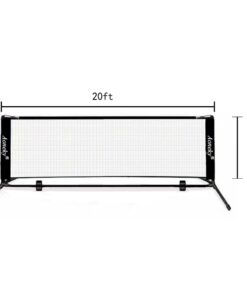 Aoneky Protable Driveway Pickleball Set - Driveway Pickleball Game 20ft Pickleball Net + Marker 10 418AQuuUUXL