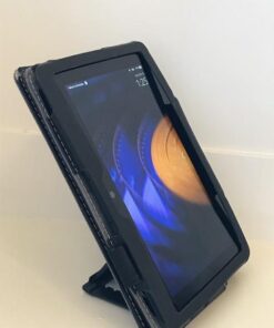 MoKo Phone/Tablet Stand, Foldable Tablet Holder Fits with iPhone 15/Pro/Plus/Pro Max, iPhone 12/12 pro Max/11/Xs Max, iPad Pro 11, iPad Air 4/Mini 6 2021, iPad 9th 10.2", Black Small Size 59 418Tncr5pbL