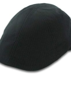 Belfry Vega Flat Caps in Black Grey Large-X-Large