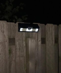 Lemontec Solar Lights, 62 LED Wall Solar Light Outdoor Security Lighting Nightlight with Motion Sensor Detector for Garden Back Door Step Stair Fence Deck Yard Driveway, 2 Pack 59 418h1MtQT4L