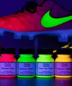 Angelus Neon Acrylic Paint Starter Kit, 6 Pack for Shoes, Boots, Bags, Furniture, Shirts, & More 23 418wMRxKRLL