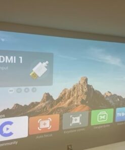 Dangbei Mars Pro 4K Projector, DLP Projector with Android 4GB+128G, 2x10W HiFi Speakers, Auto Focus, Keystone HDR10 Home Theater 46 4199nPvuo0L
