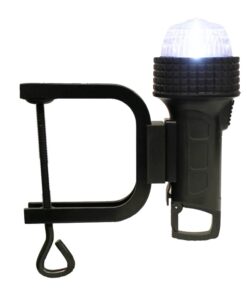 Aqua Signal 27440-7 Battery-Powered LED Stern Light with Suction Cup/C-Clamp Pole Mount 6 419hzAK3L