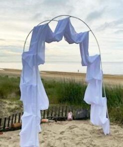 NStar Real Sized Metal Decoration Arch, White 24 419iLo9wVL