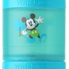 Whiskware Disney Stackable Snack Containers for Kids and Toddlers, 3 Stackable Snack Cups for School and Travel, Mickey and Pluto Mickey & Pluto 18 41A0EkfD5 L