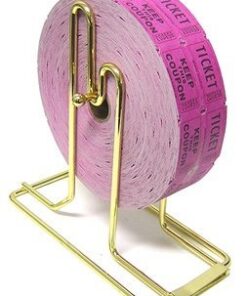 Brass Plated Raffle Ticket Dispenser