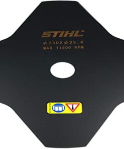 STIHL 4001 713 3801 25.4mm Grass 4 Steel Blade (Discontinued by Manufacturer)
