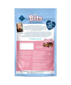Blue Buffalo BLUE Bits Natural Soft-Moist Training Dog Treats, Salmon Recipe 4-oz bag 4 Ounce (Pack of 1) 19 41AKFMU49qL