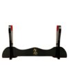 Ten Ryu – Samurai Sword Stand – Black Lacquered Wood Single Sword Stand with Red Velvet Holders and Ten Ryu Logo on Stand, Display Your Collection with Pride – MA-1SD 71 41ARv5k2 L