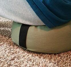 Yoga Meditation Buckwheat Bolster Pillow Cushion Green 13" x 13"" 28 41ASotn6PL