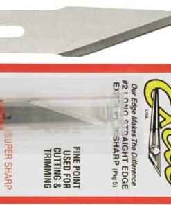 Excel Blades #2 Hobby Knife Blades - American Made Straight Edge Replacement Blades - 5 Pack 7 41AYdBqJWWL