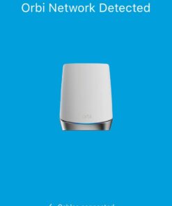 NETGEAR Orbi Whole Home Tri-Band Mesh WiFi 6 System (RBK653) – Router with 2 Satellite Extenders, Coverage Up to 6,000 Square Feet, 40 Devices, AX3000 (Up to 3Gbps) AX3000 | 3-Pack 36 41Ab GIgW7L