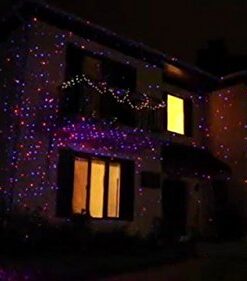 LedMAll® Remote Controllable RGB Moving Firefly Laser Outdoor Garden Lights Projector Red, Green and Blue 12 41AfEVQajDL