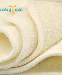 babygoal Baby Cloth Wipes 12 Pack, Washable Reusable Rayon from Bamboo Small Saliva Towels for Newborns, Ultra-Soft Cloth Face Wipes Beige 4.92x4.92 Inch (Pack of 12) 26 41AfzHKHhYL