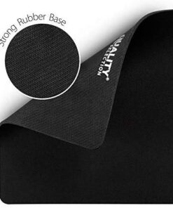 Quality Selection Comfortable Mouse Pad for Computer, Laptop, Home & Office Non-Slip Rubber Base 1 Pack, Black 6 41AjMWCCuEL