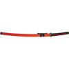 BladesUSA SW-68R Samurai Sword with Black/Red Cord-Wrapped Handle, Red Wood Scabbard, 40-Inch Overall 9 41AuXqb5m5L
