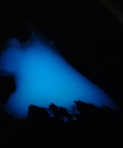 Neon Nights Fluorescent Glow in The Dark Powder, Safe, Long Lasting Non-Toxic Luminous Pigments for Epoxy Resin, Slime, Nails, Acrylic Paint, DIY Crafts, Neon Colored Paint Powder - Blue, 100g/3.5 oz Sky - Blue 24 41Ax UVcUUL