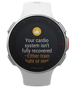 POLAR VANTAGE V – Premium GPS Multisport Watch for Multisport & Triathlon Training (Heart Rate Monitor, Running Power, Waterproof), Pro (Includes H10 HRM Chest Strap), White 31 41B330vqsZL 1